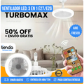 🔥Ventilador Inteligente de LED 2 en 1 TurboMax™ - [SUPER POTENTE] 🔥